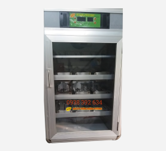 Máy 100 trứng khay inox
